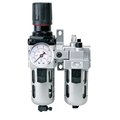 K Tool Intl Filter-Regulator And Lubricator Standard 2 Pc FRCLM159334-S/WG